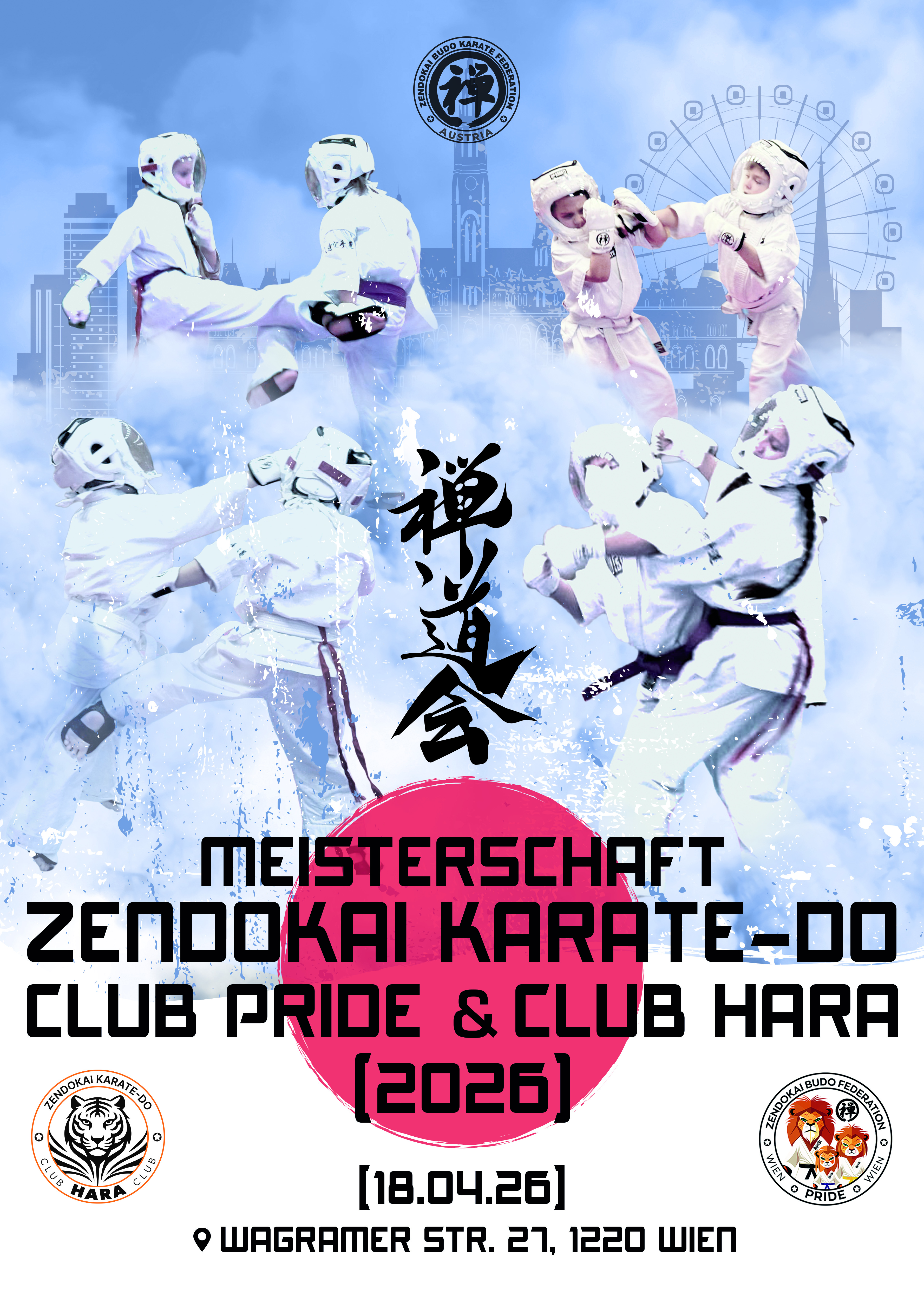Meisterschaft im Zendokai Karate-Do: Vereine „Pride“ und „Hara“ (Allkampf) 2026