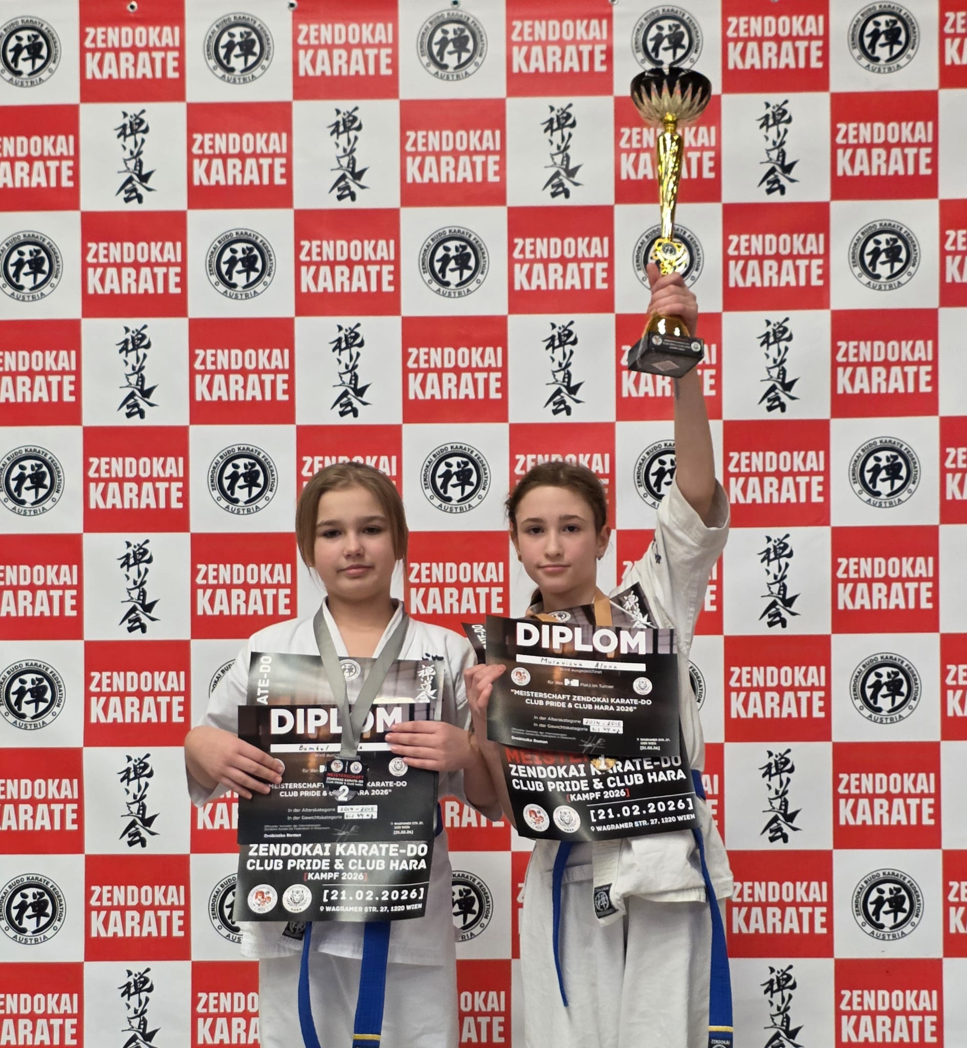 Zendokai Karate-Do Championship: "Pride" and "Hara" Clubs — Standing Wrestling Division 2026