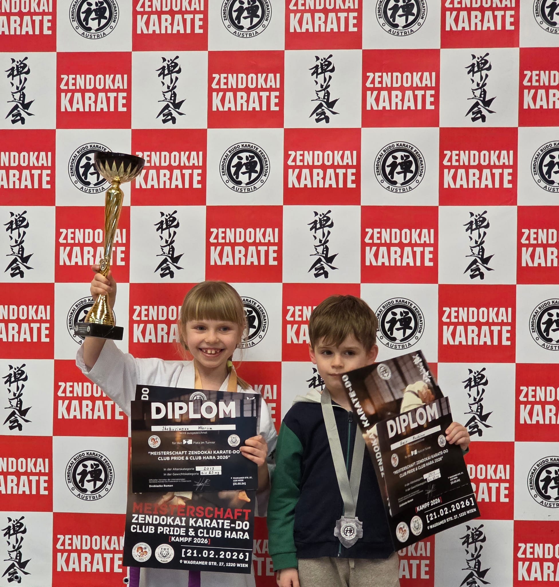 Zendokai Karate-Do Championship: "Pride" and "Hara" Clubs — Standing Wrestling Division 2026