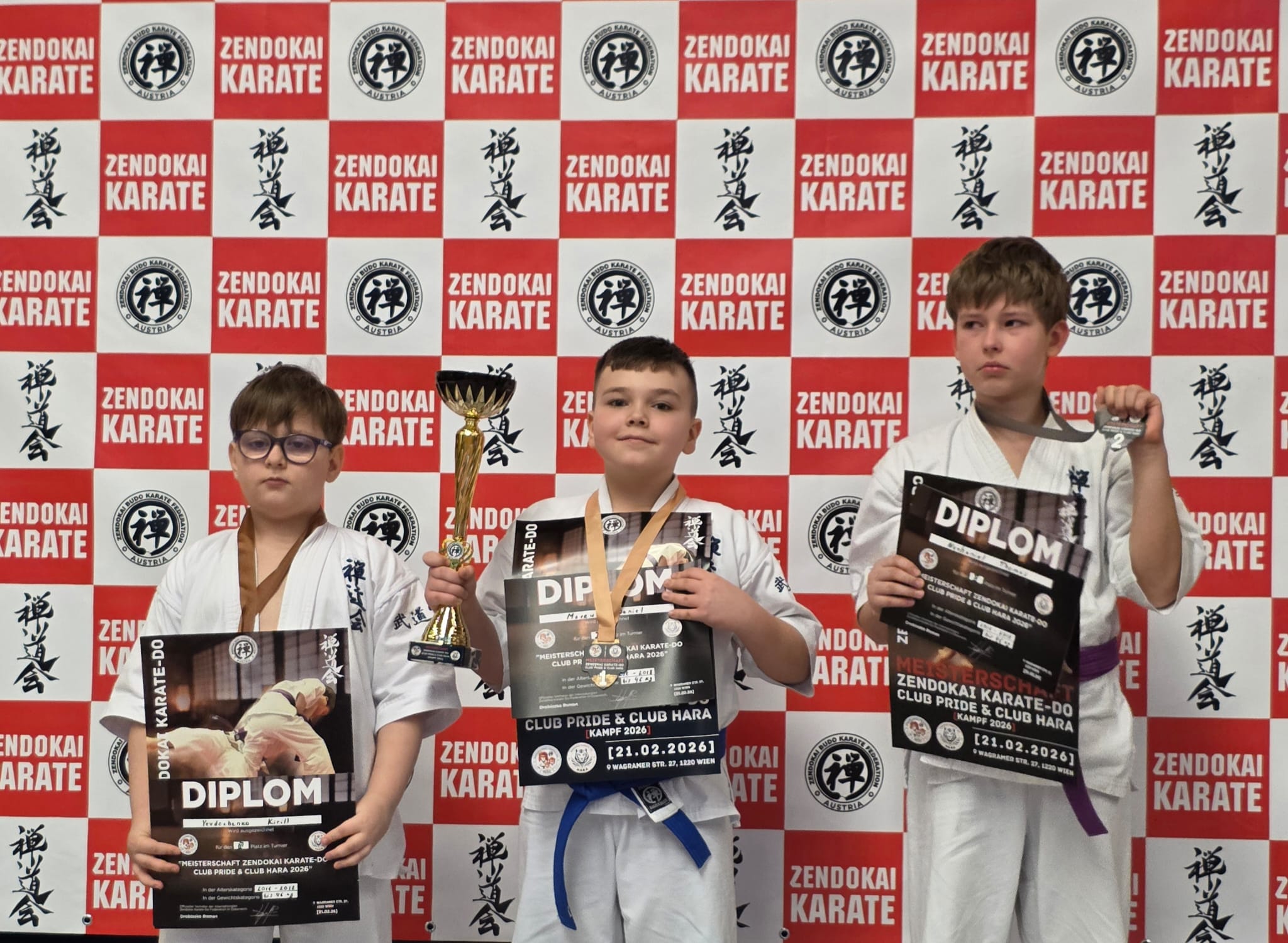 Zendokai Karate-Do Championship: "Pride" and "Hara" Clubs — Standing Wrestling Division 2026