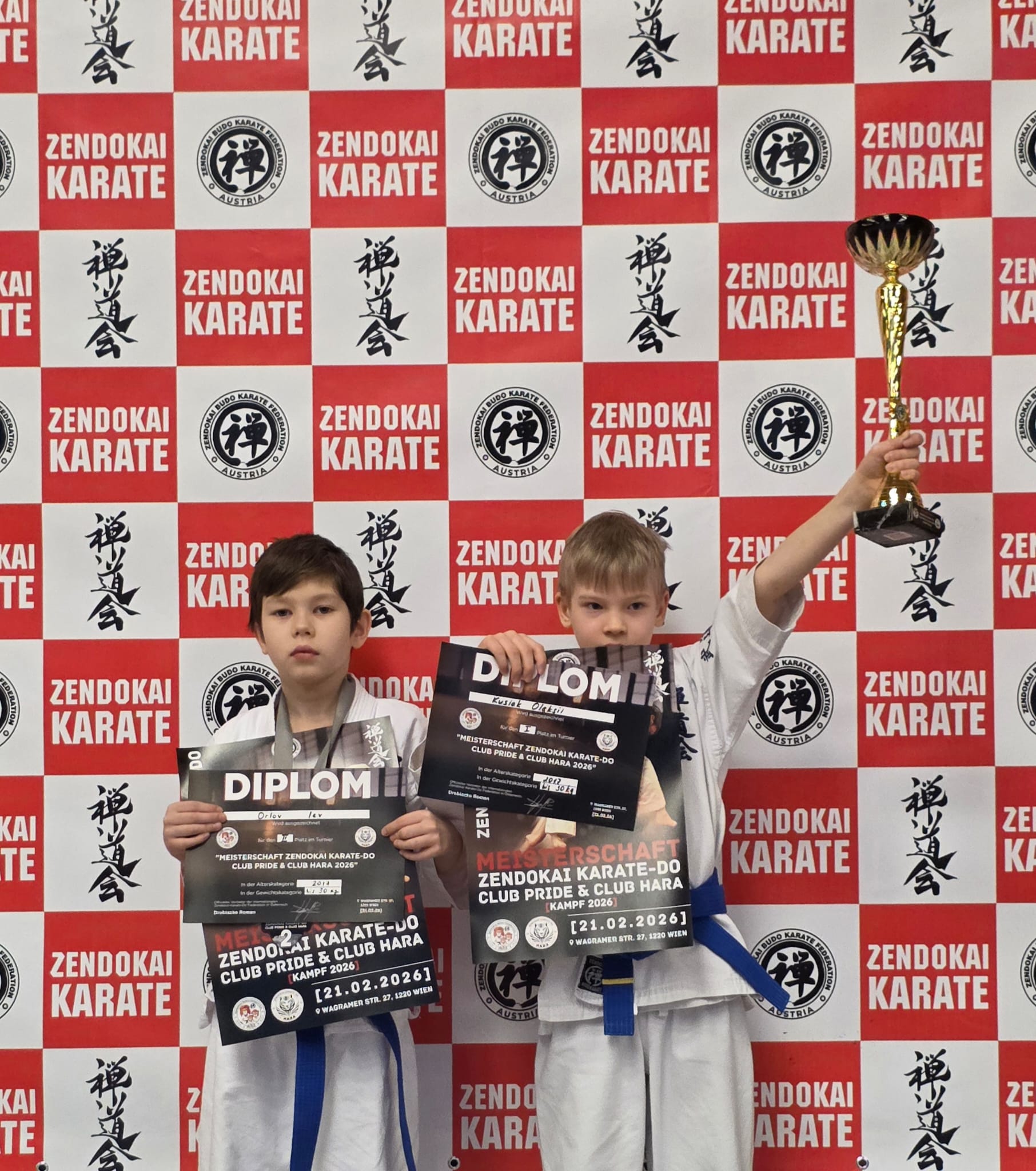 Zendokai Karate-Do Championship: "Pride" and "Hara" Clubs — Standing Wrestling Division 2026