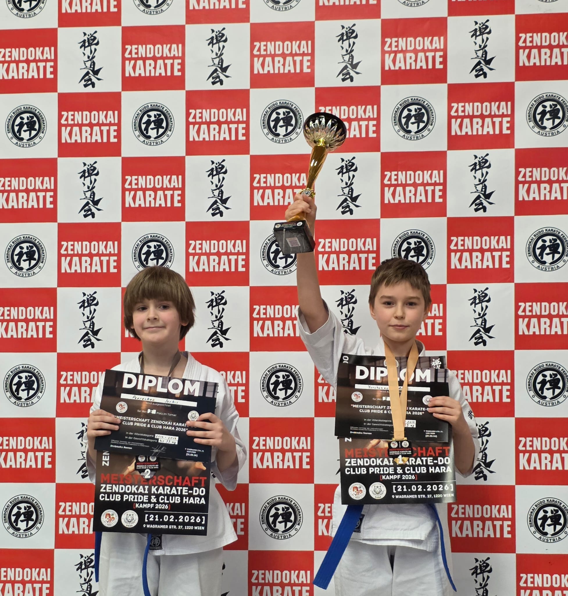 Zendokai Karate-Do Championship: "Pride" and "Hara" Clubs — Standing Wrestling Division 2026