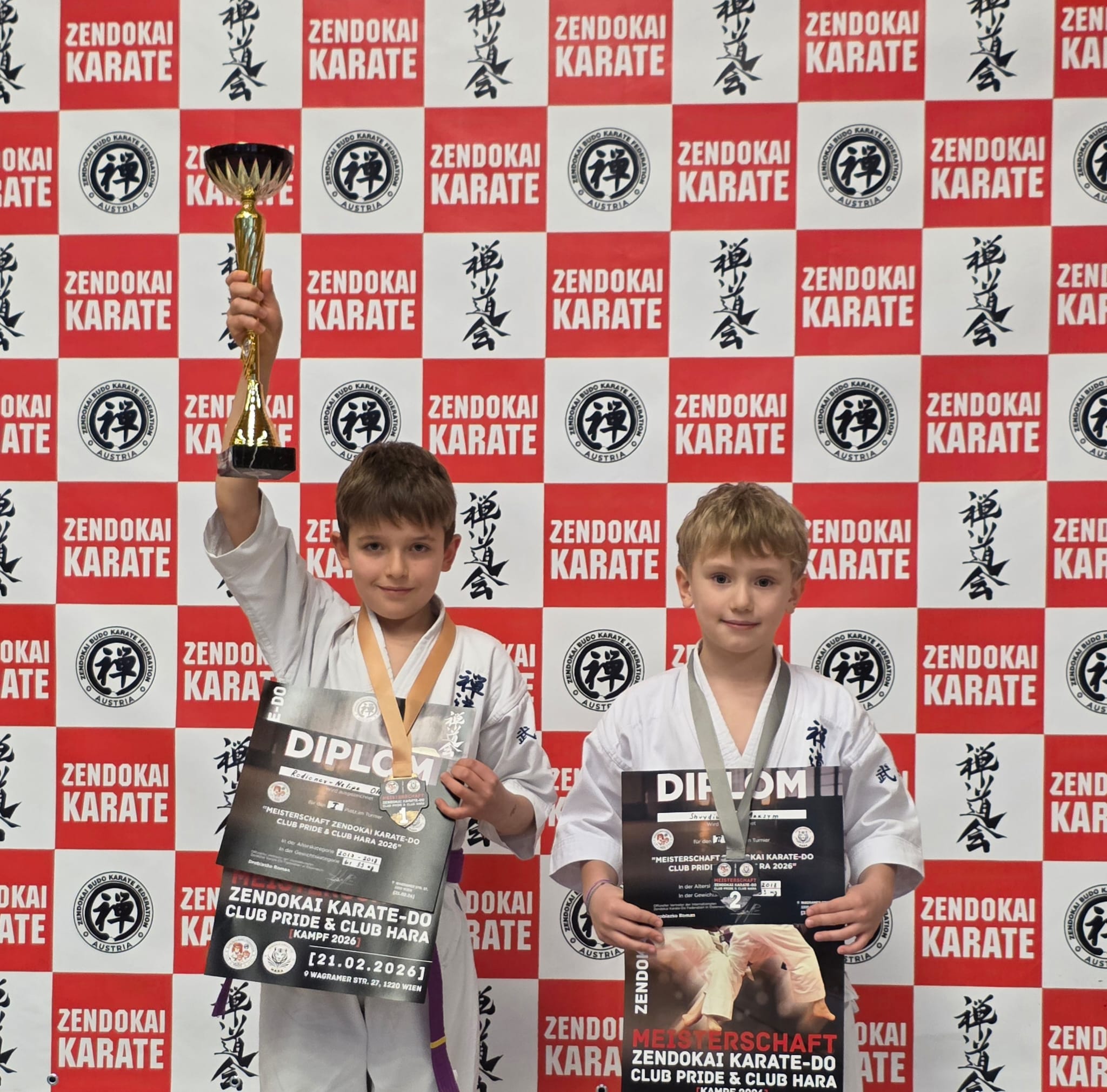 Zendokai Karate-Do Championship: "Pride" and "Hara" Clubs — Standing Wrestling Division 2026