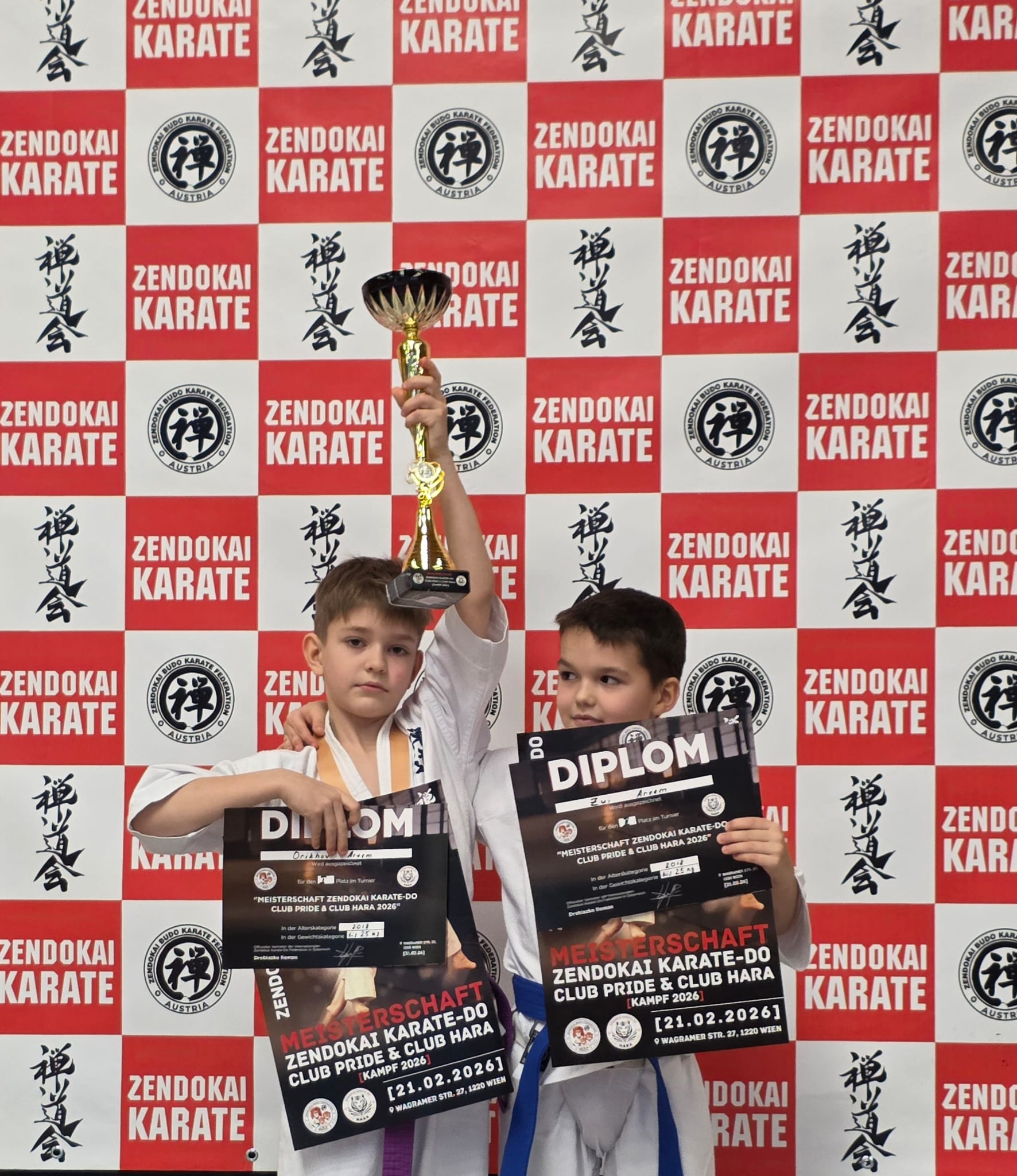 Zendokai Karate-Do Championship: "Pride" and "Hara" Clubs — Standing Wrestling Division 2026