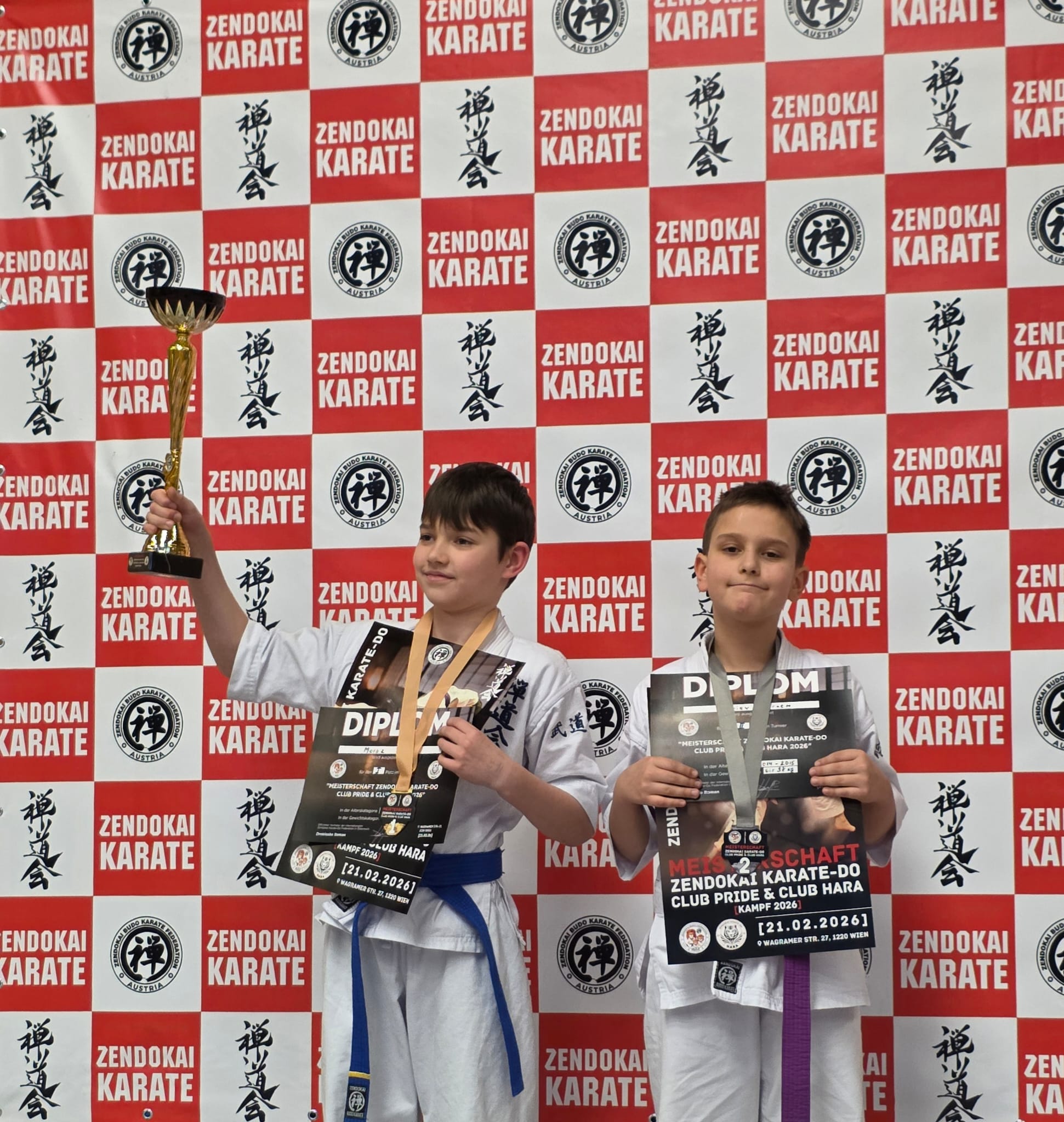 Zendokai Karate-Do Championship: "Pride" and "Hara" Clubs — Standing Wrestling Division 2026